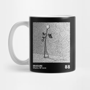 Erasure / Chains Of Love / Minimalist Artwork Design Mug